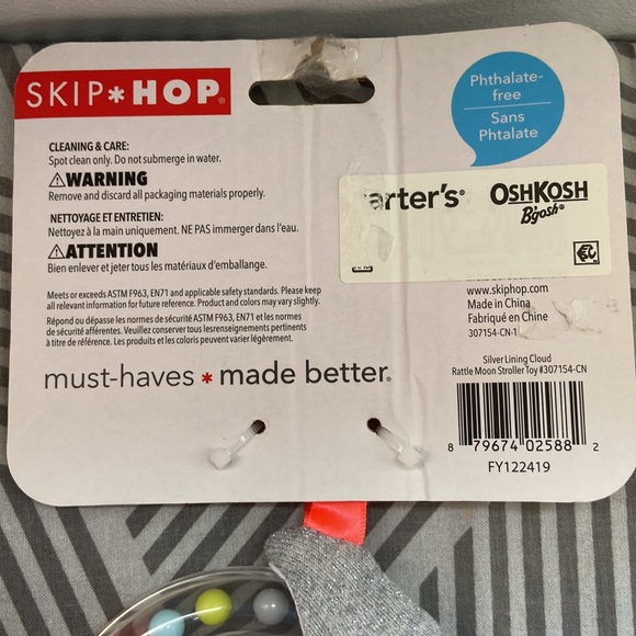 New! Skip hop baby rattle and stroller toy - Picture 6 of 6